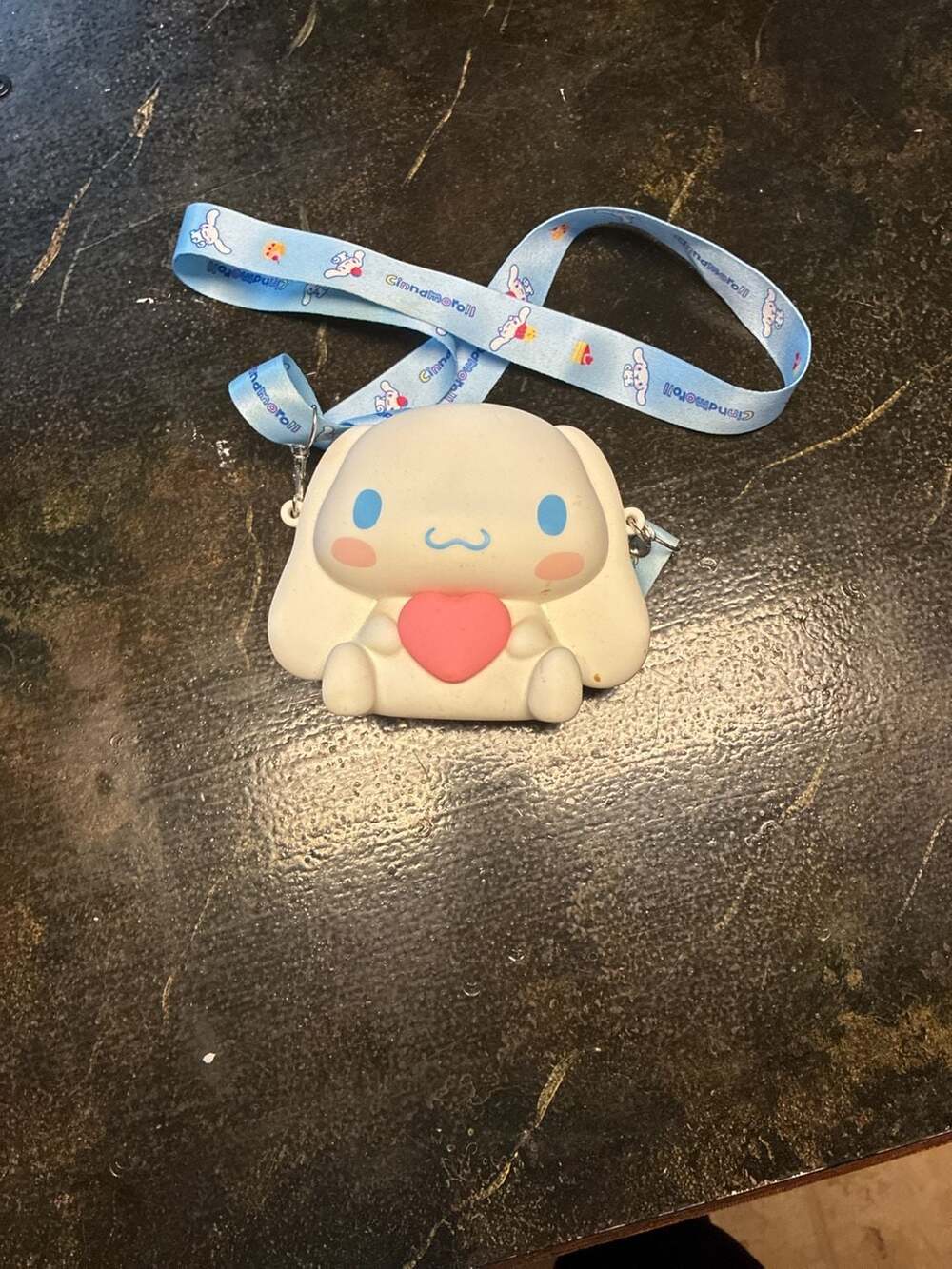 Sanrio Cinnamoroll Silicone Crossbody Bag